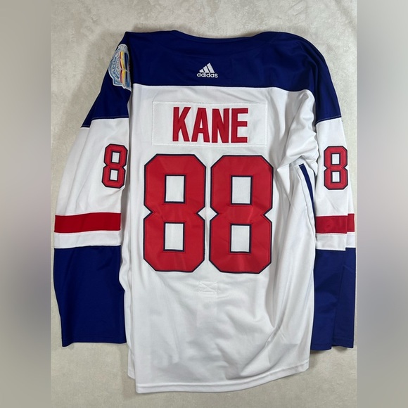 2016 World Cup Team USA Adidas Patrick Kane #88 Hockey Jersey Chicago Blackhawks - Picture 3 of 8
